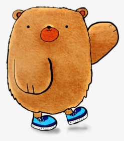 Bear, Cute Bear, Cartoon, Adorable, Cute, Animal - Hola Cute, HD Png Download, Free Download