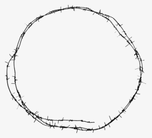 Circle Barbed Wire Png, Transparent Png, Free Download