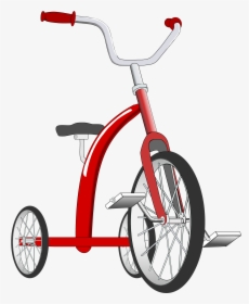 Transparent Clipart Bicycle - Tricycle Clipart No Background, HD Png Download, Free Download