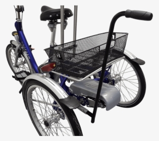 Tricycle With Basket And Pushbar - Van Raam Midi, HD Png Download, Free Download