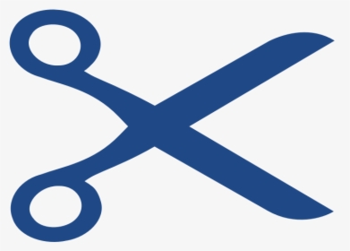 Openclipart Scissors Logo In Blue - Clipart Blue Scissors Png, Transparent Png, Free Download