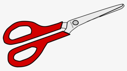 Angle,logo,line - Red Scissors Drawing, HD Png Download, Free Download