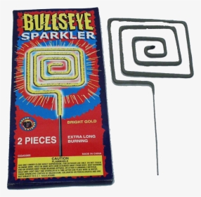 Image Of Bulls Eye Sparkler - Drawing, HD Png Download, Free Download