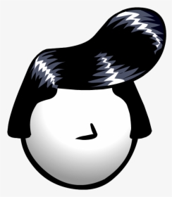Elvis Wig Png - Club Penguin Hair, Transparent Png, Free Download