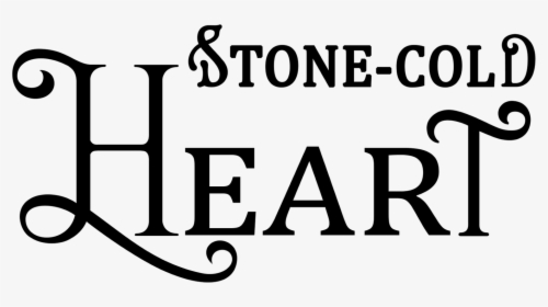 Stone-cold Heart Title - Black-and-white, HD Png Download, Free Download