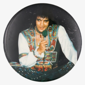 Elvis Jumpsuit Music Button Museum - Elvis Gypsy Suit 1975, HD Png Download, Free Download