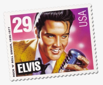 Transparent Elvis Png - Elvis Presley Stamp, Png Download, Free Download