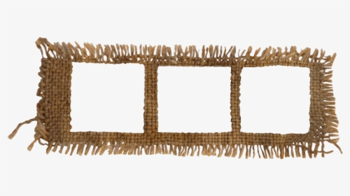 Rope Picture Frame Knitting Png Image High Quality - Wood Frame Png High Resolution, Transparent Png, Free Download