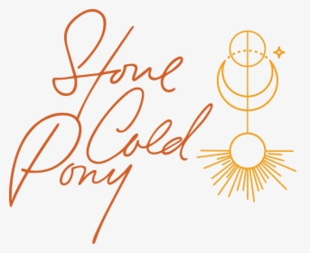 Stone Cold Pony Logo Revised - Calligraphy, HD Png Download, Free Download