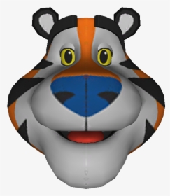 Download Zip Archive - Frosted Flakes Tiger Face, HD Png Download, Free Download