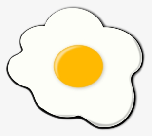 Fried Egg Clipart Clipart Kid - Sunny Side Up Egg Clipart, HD Png Download, Free Download