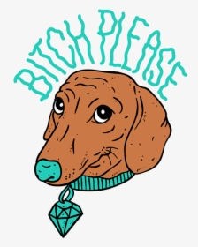 The Dachshund Series On Behance - Dog, HD Png Download, Free Download