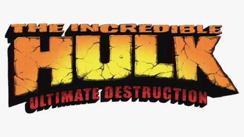 Incredible Hulk Ultimate Destruction Logo, HD Png Download, Free Download