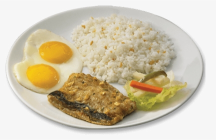 Pan Friend Bangus Plate - Plate Meals, HD Png Download, Free Download