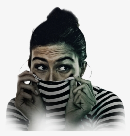 Scared Woman Png - Transparent Image Scared Woman, Png Download, Free Download