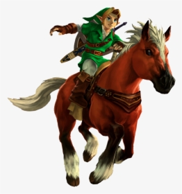 Linkepona - Legend Of Zelda Link And Epona, HD Png Download, Free Download