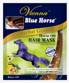 Vienna Blue Horse Hair Mask, HD Png Download, Free Download