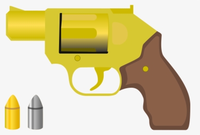 Gun Weapon Revolver Ammunition - Trigger, HD Png Download, Free Download