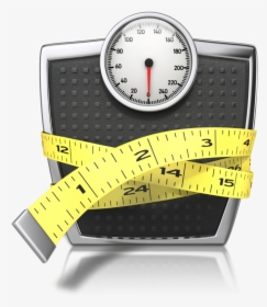 Weight Scale Png - Scale With Tape Measure, Transparent Png, Free Download