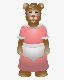 Mama Bear Clipart - Mama Bear From Goldilocks, HD Png Download, Free Download