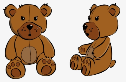 Teddy Bear Clipart Transparent - Transparent Cartoon Teddy Bear Png, Png Download, Free Download