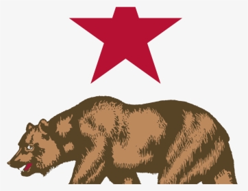 Hd California Grizzly Drawing - California Grizzly Bear Png, Transparent Png, Free Download