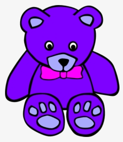 Transparent Gill Clipart - Coloured Teddy Bear Clipart, HD Png Download, Free Download