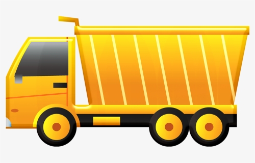 Dump Truck, Truck, Dump, Transportation, Construction - Transparent Dump Truck Gif, HD Png Download, Free Download