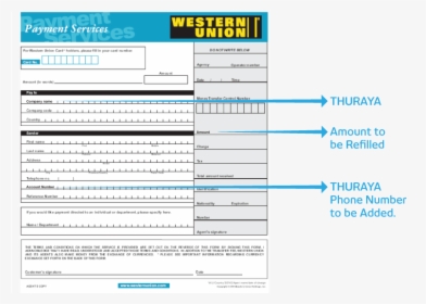 Payment Services Western Union, HD Png Download, Free Download