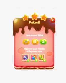 Match 3 Level Failed, HD Png Download, Free Download