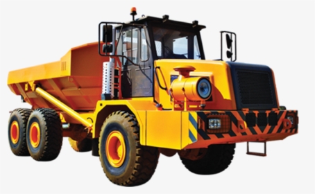 Articulated Dump Truck - Construction Equipment, HD Png Download, Free Download