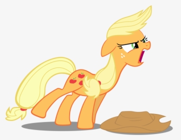 Applejack Screaming And Yelling By Caliazian-d5lvcb4 - My Little Pony Applejack Mad, HD Png Download, Free Download