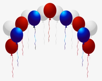 Balloons Clipart 4th July, HD Png Download, Free Download