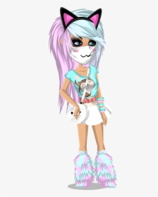 Moviestarplanet Wikia - Msp Cotton Candy Hair, HD Png Download, Free Download