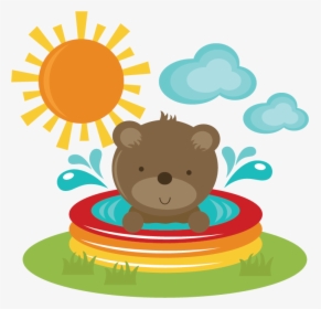 Groundhog Clipart Svg - Miss Kate Cuttables Summer, HD Png Download, Free Download