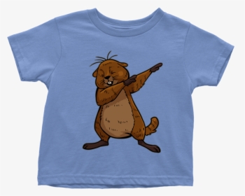 Groundhog Day Funny Dabbing Dance Groundhog Toddler - Cartoon, HD Png Download, Free Download