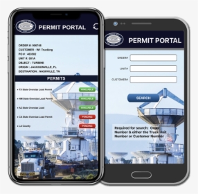 Permit Portal App - Iphone, HD Png Download, Free Download