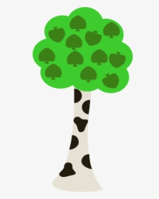 Birch Tree - Birch Tree In Cartoon, HD Png Download, Free Download