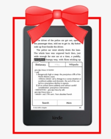 Image Of Kindle Paperwhite As Present , Png Download - 2nd Generation Kindle Paperwhite, Transparent Png, Free Download