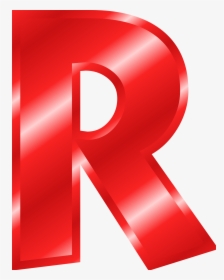 Png Letters Alphabet - Letter R Color Red, Transparent Png, Free Download