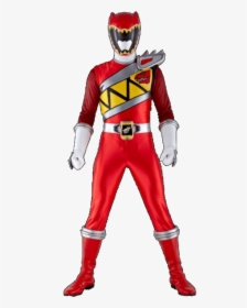 Red Dino Charge Ranger &amp - Power Rangers Dino Png, Transparent Png, Free Download