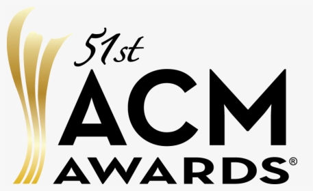 2016 51st Acm Award Logos Standard Black Gold - 2014 Country Music Association Awards, HD Png Download, Free Download