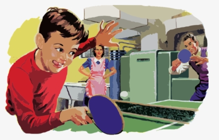 Table Tennis Retro, HD Png Download, Free Download