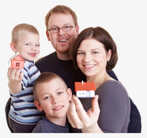 Loan For Second Home - Home Loan Images Family Hd, HD Png Download, Free Download