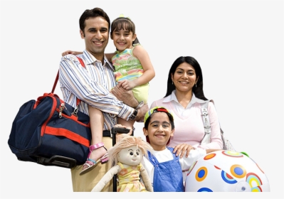Happy Family Travel Png, Transparent Png, Free Download