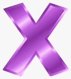 Transparent 3d Cross Png - Red Letter X Png, Png Download, Free Download