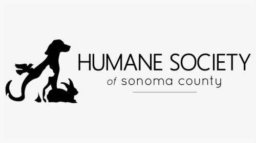 New Logo Horizontal Plain - Sonoma Humane Society, HD Png Download, Free Download
