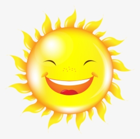 Transparent Morning Sunshine Clipart - Clipart Happy Face Good Morning, HD Png Download, Free Download