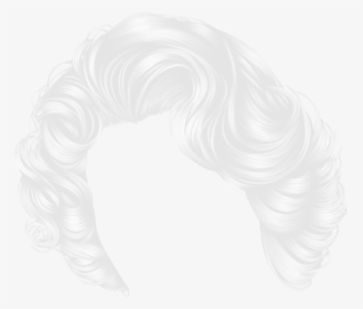 White Hair Png - White Hair Wig Transparent, Png Download, Free Download