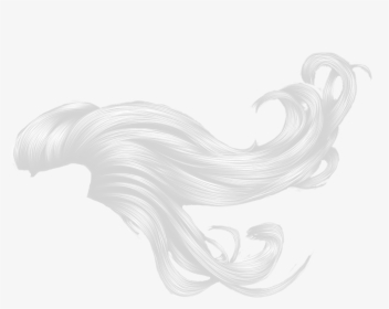 Transparent White Hair Png - Illustration, Png Download, Free Download